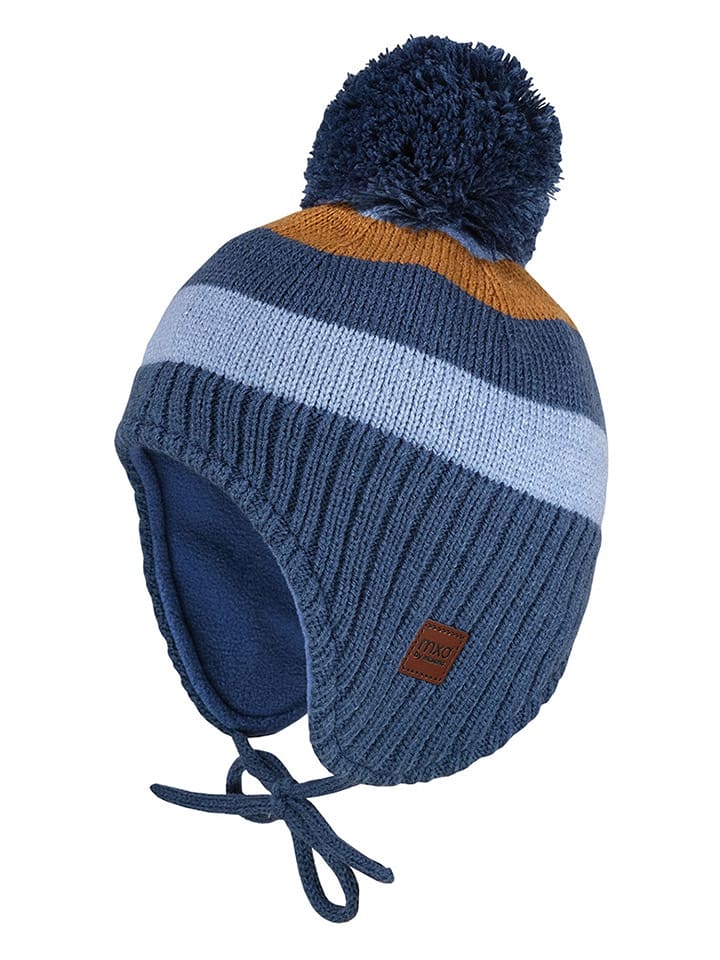 MaxiMo Woll-Mütze in Blau günstig kaufen