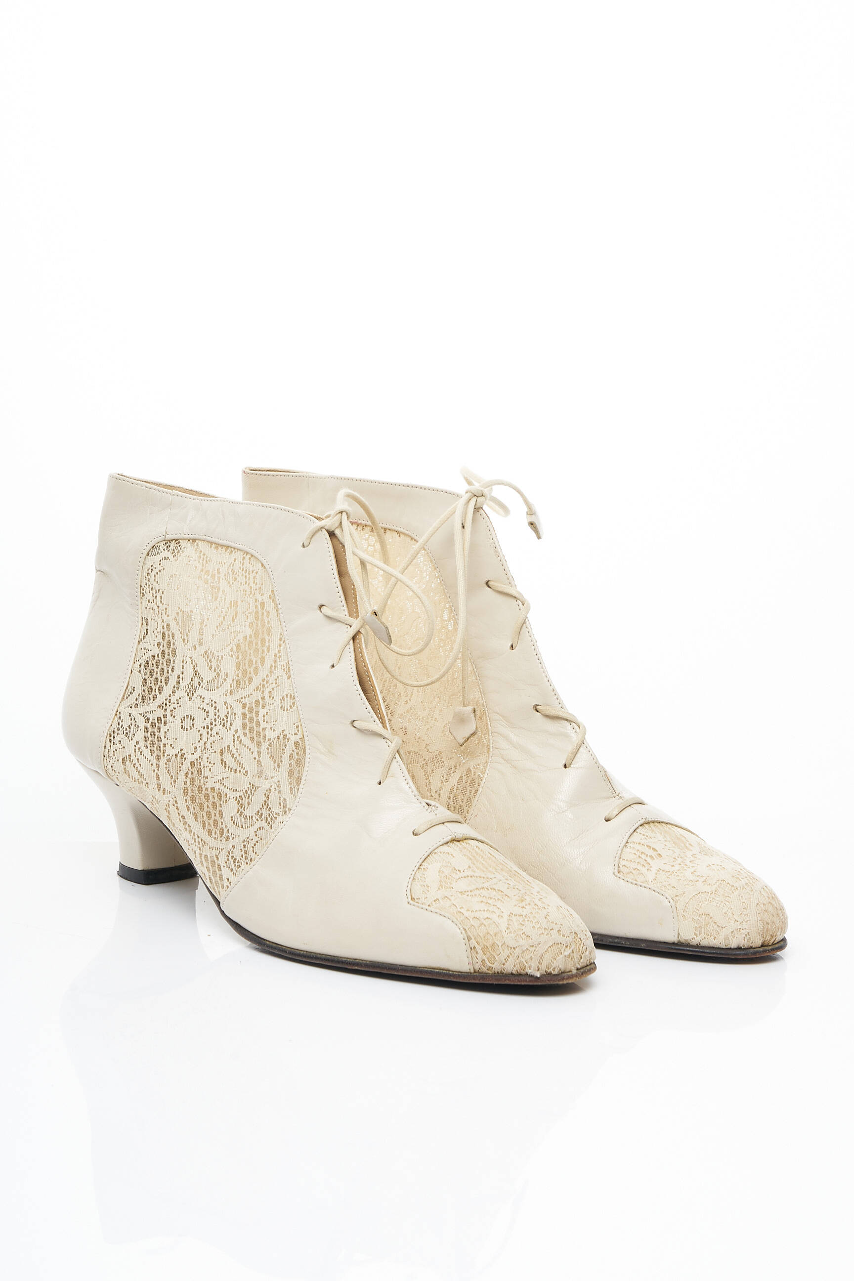 Laure Bassal Bottines Femme couleur beige