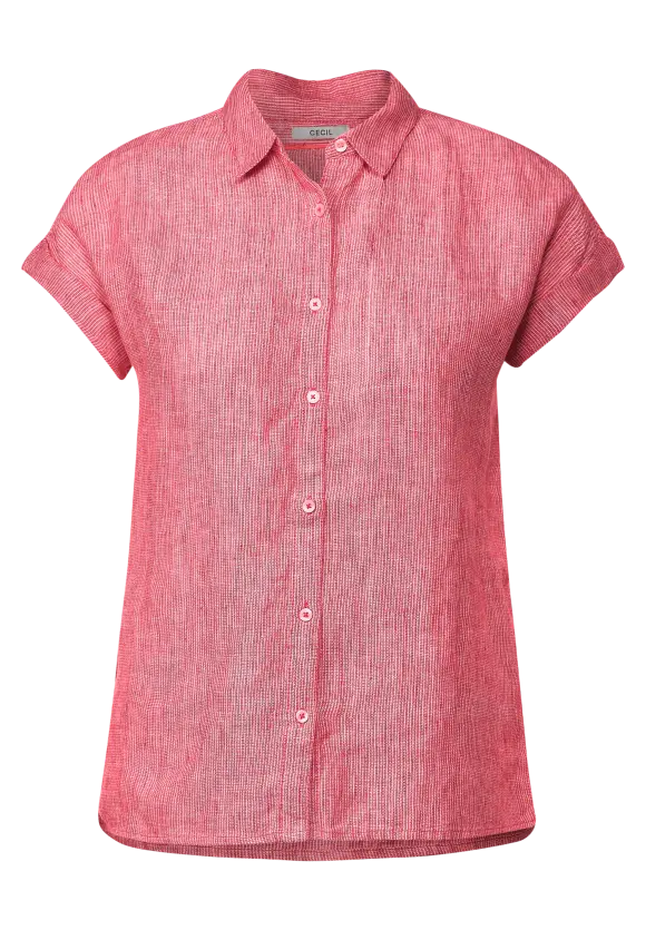 CECIL Leinen Chambray Bluse