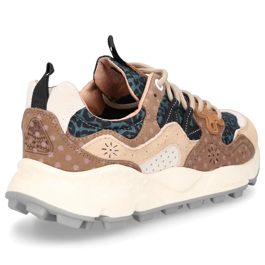 Flower Mountain - Sneaker low YAMANO-3 Veloursleder - beige