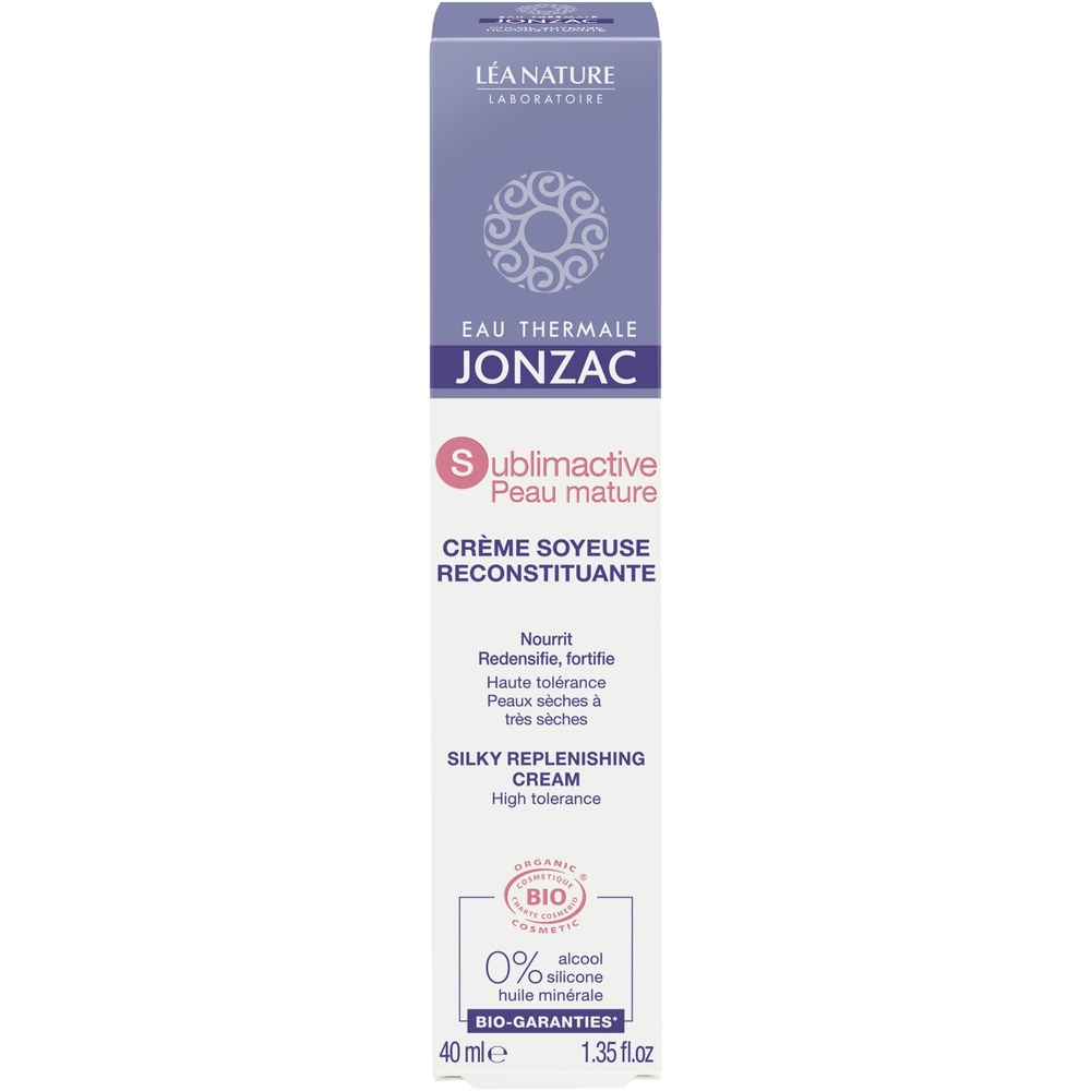 eau thermale jonzac Crème soyeuse reconstituante Crème
