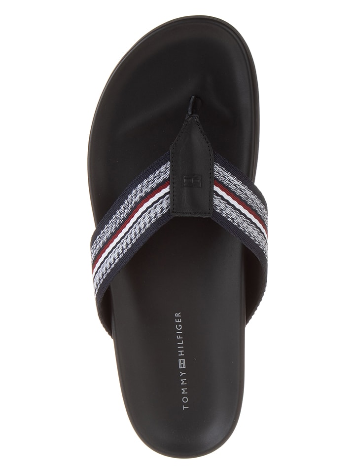 Tommy Hilfiger Shoes Zehentrenner in Schwarz günstig kaufen