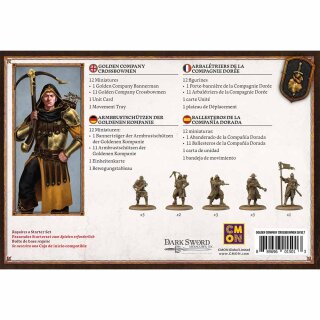 A Song of Ice & Fire – Golden Company Crossbowmen (Armbrustschützen der Goldenen Kompanie) (Multilingual)