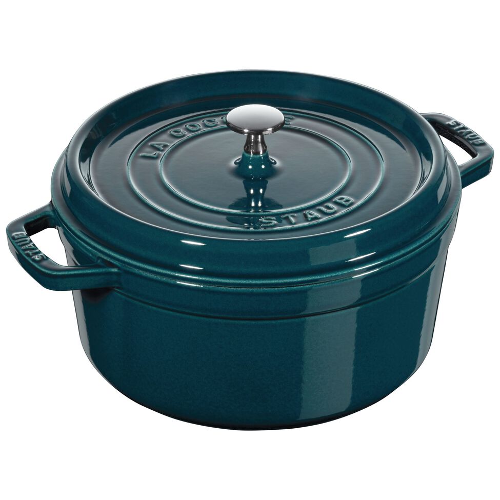 Cocotte 28 cm, rund, La-Mer, Gusseisen
