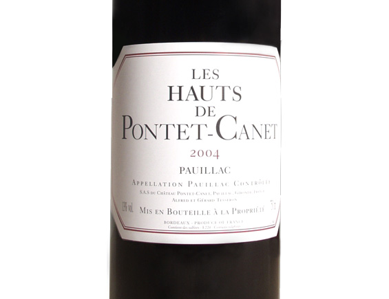 Château Pontet-Canet 2004 Bordeaux Pauillac