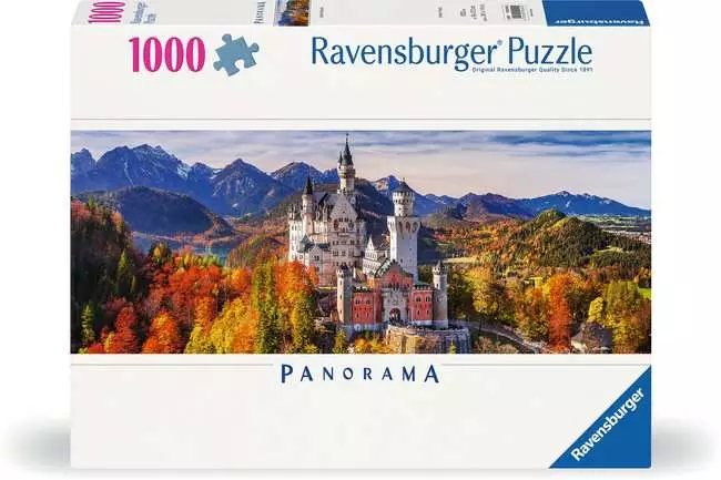 Puzzle 1000 Teile - Schloss in Bayern