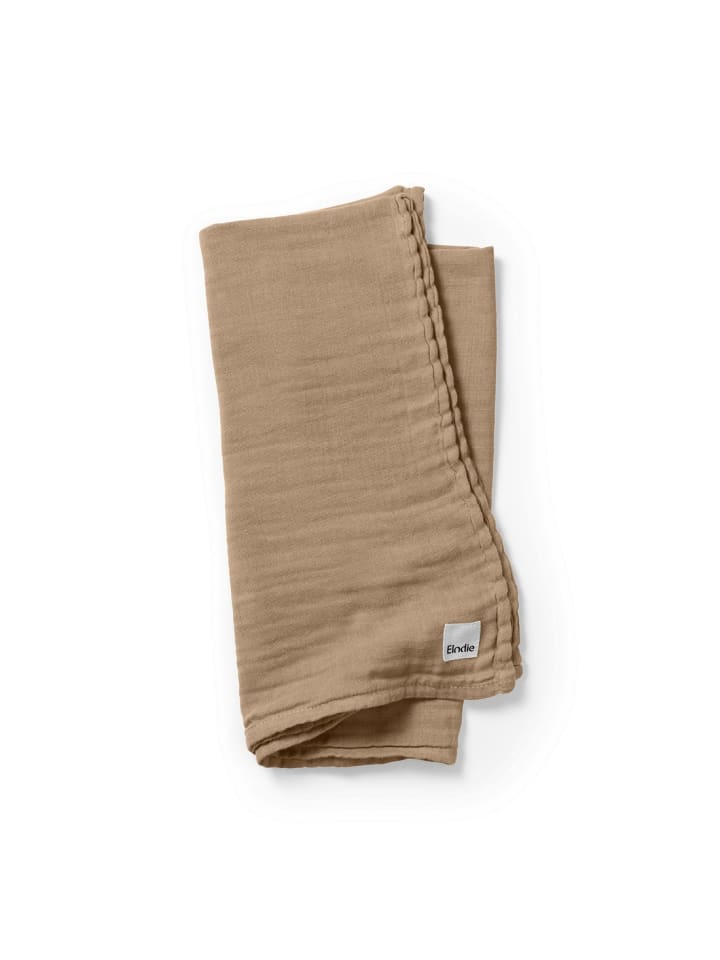 Elodie Details Bambus Musselin Decke - Soft Terracotta in Rosa 80 x 80 günstig kaufen onesize