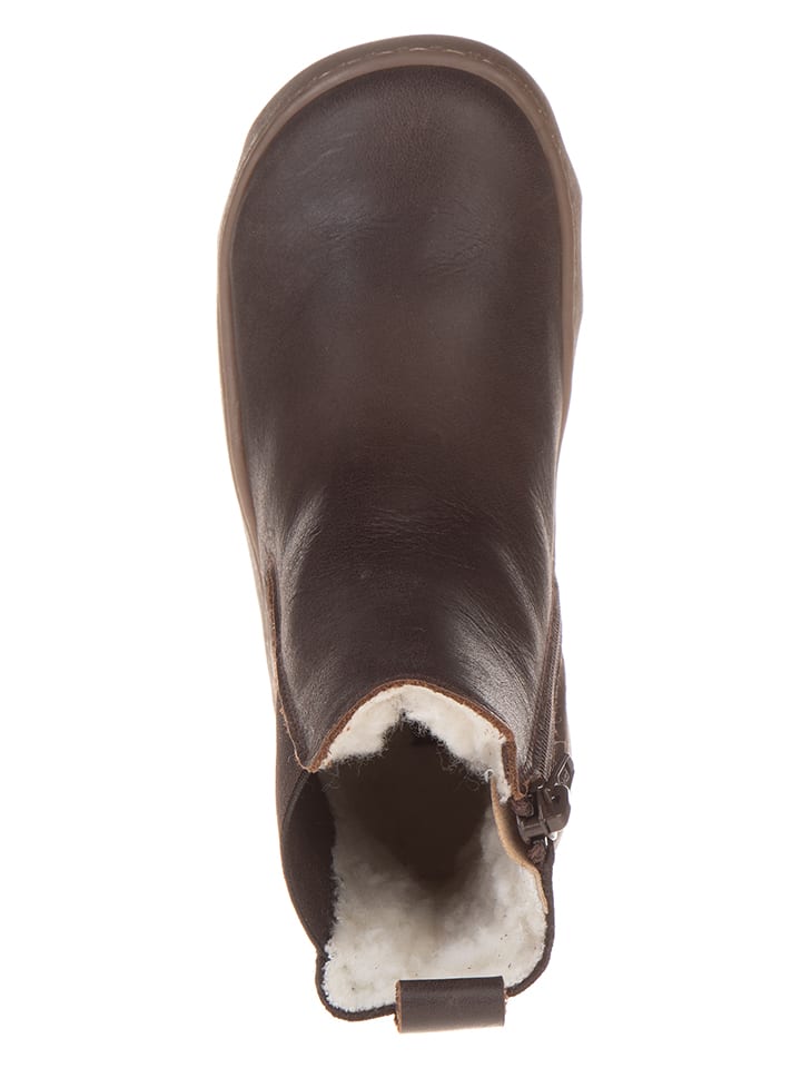 POM POM Leder-Barfußschuhe in Braun günstig kaufen