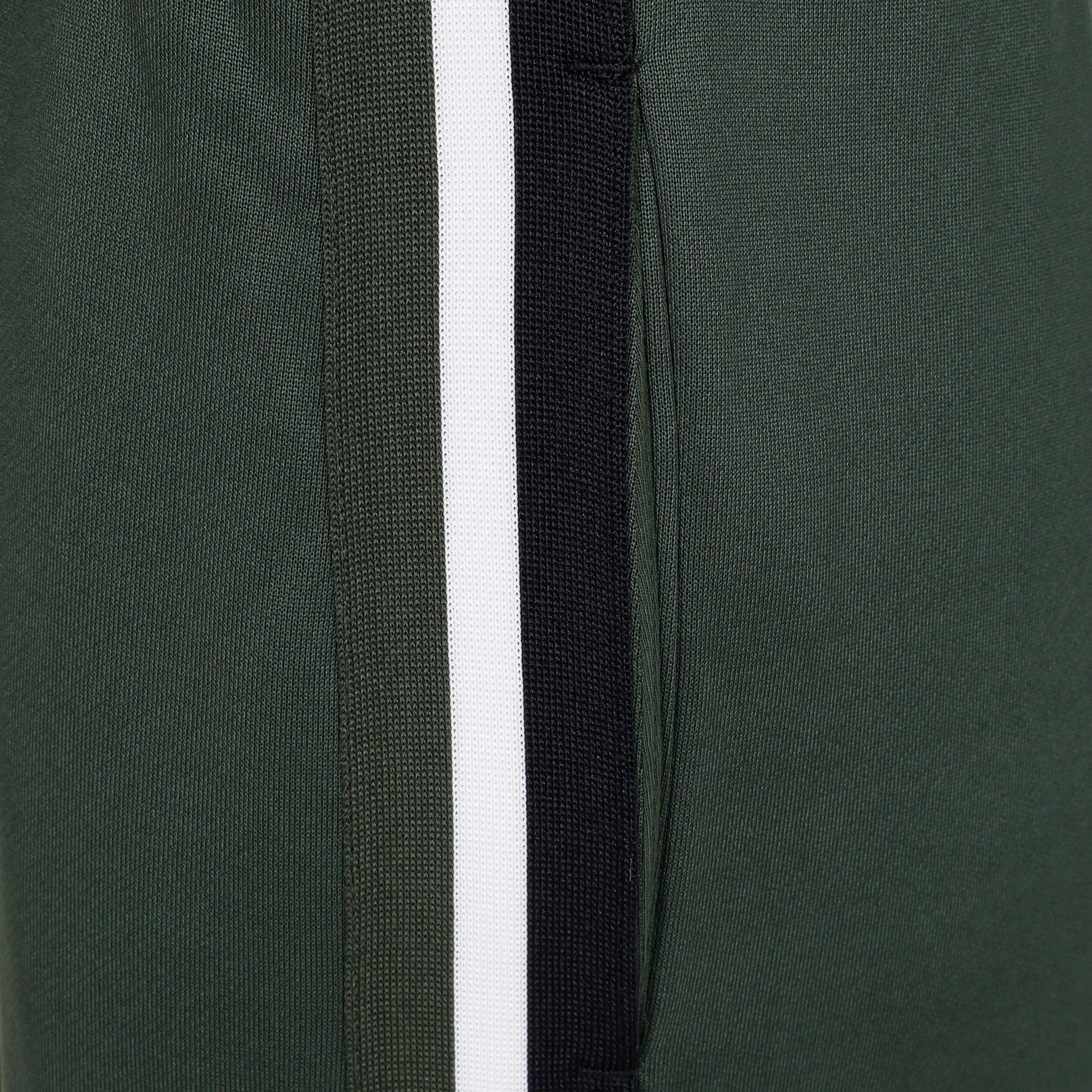ACE Tapered Trainingshose Damen - Dunkelgrün, Weiß