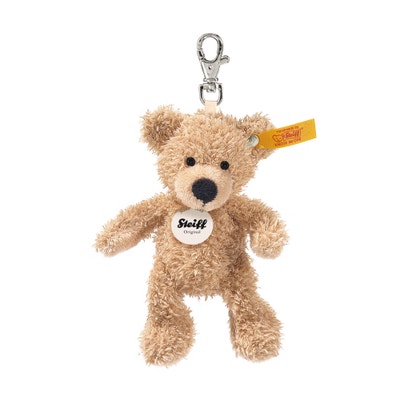 Anhänger Fynn Teddybär, 12 cm, beige