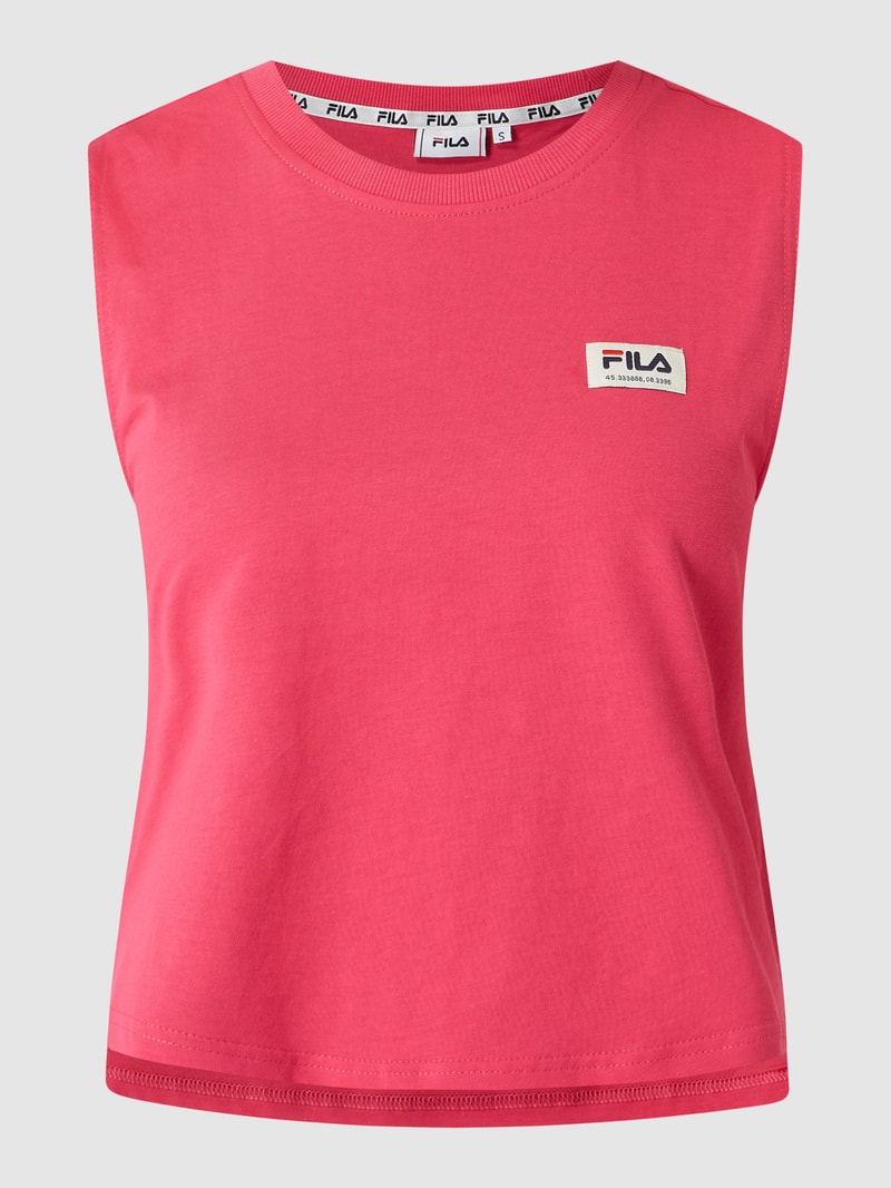Boxy Fit Top aus Baumwolle Modell 'Taggia' in pink