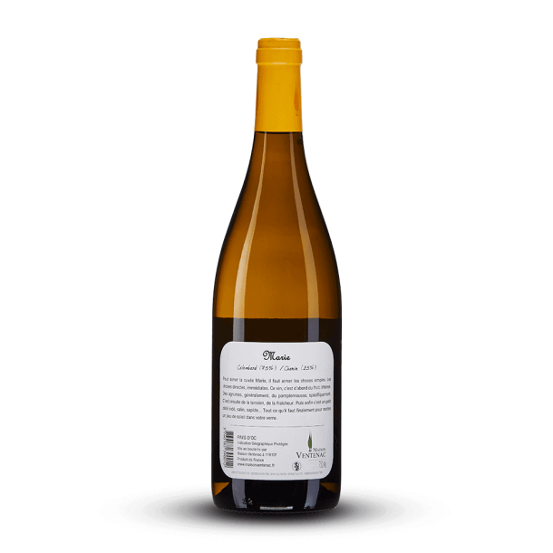 Domaine Ventenac Cuvée Marie Pays d'Oc blanc 2021