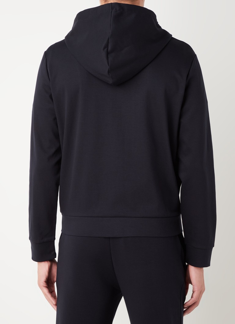 Emporio Armani Essential kapucnis pulóver oldalsó zsebekkel