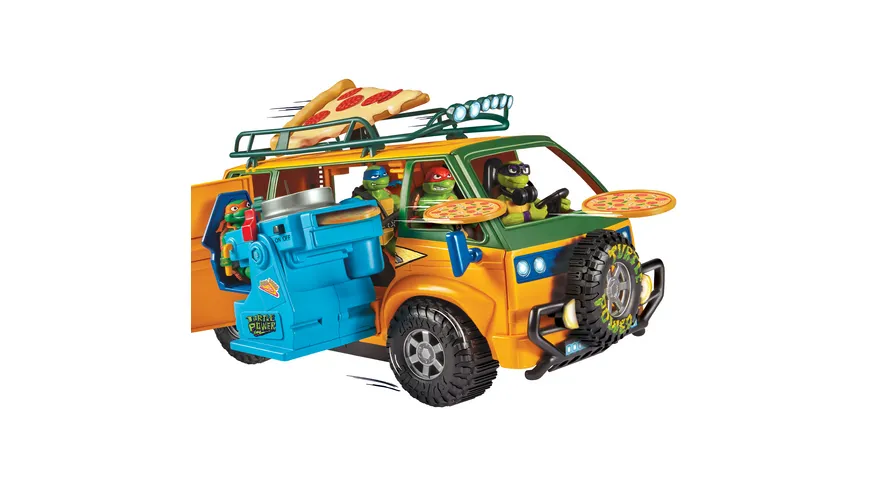 Teenage Mutant Ninja Turtles Mutant Mayhem Pizza Van