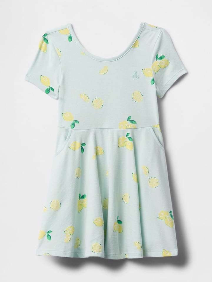 GAP Kleid in Hellblau/ Gelb/ Grün günstig kaufen