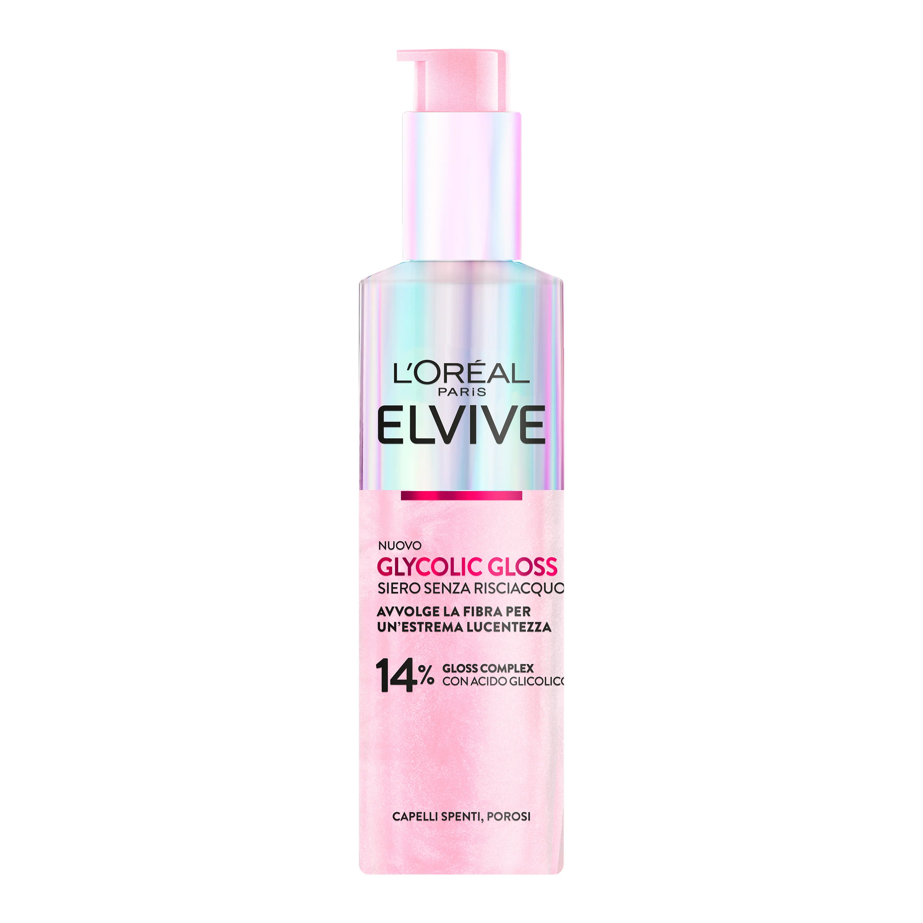 Elvive Glycolic Gloss Leave-In Serum med glykolsyre - Hårserum