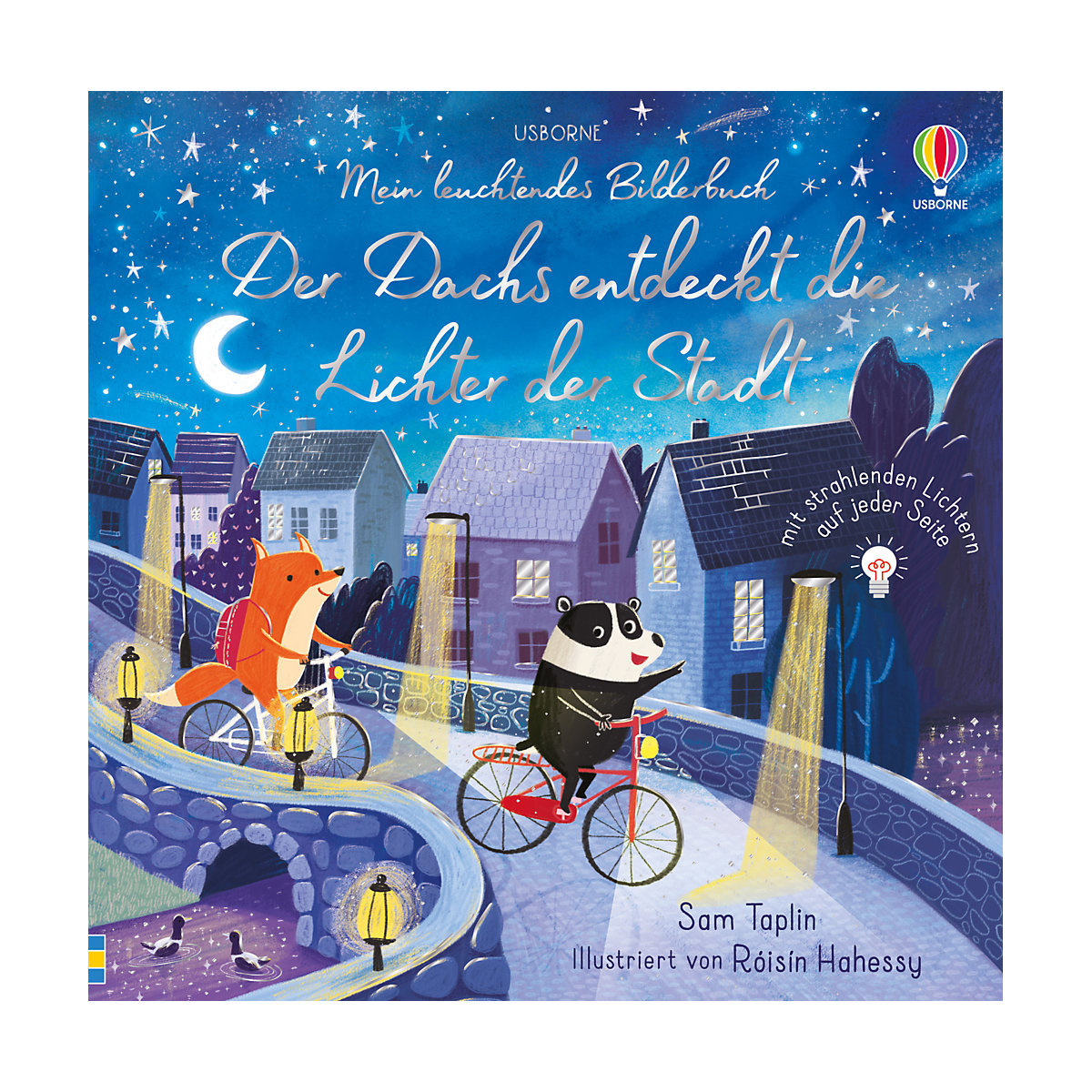 Der Dachs entdeckt die Lichter der Stadt