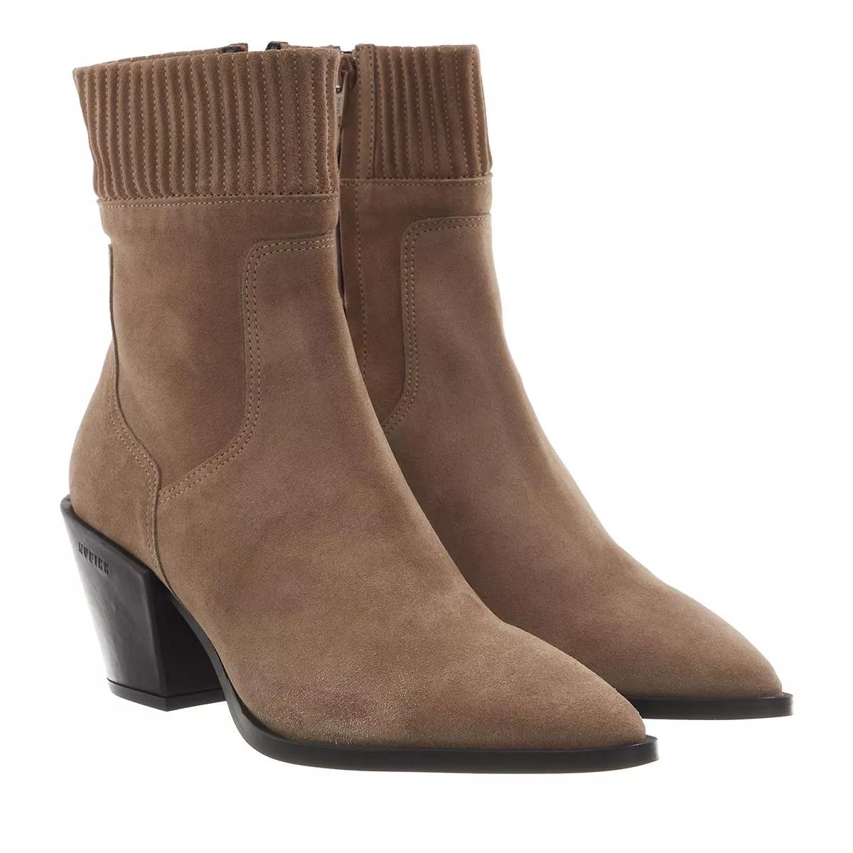 NUBIKK Stiefeletten taupe Stiefelette