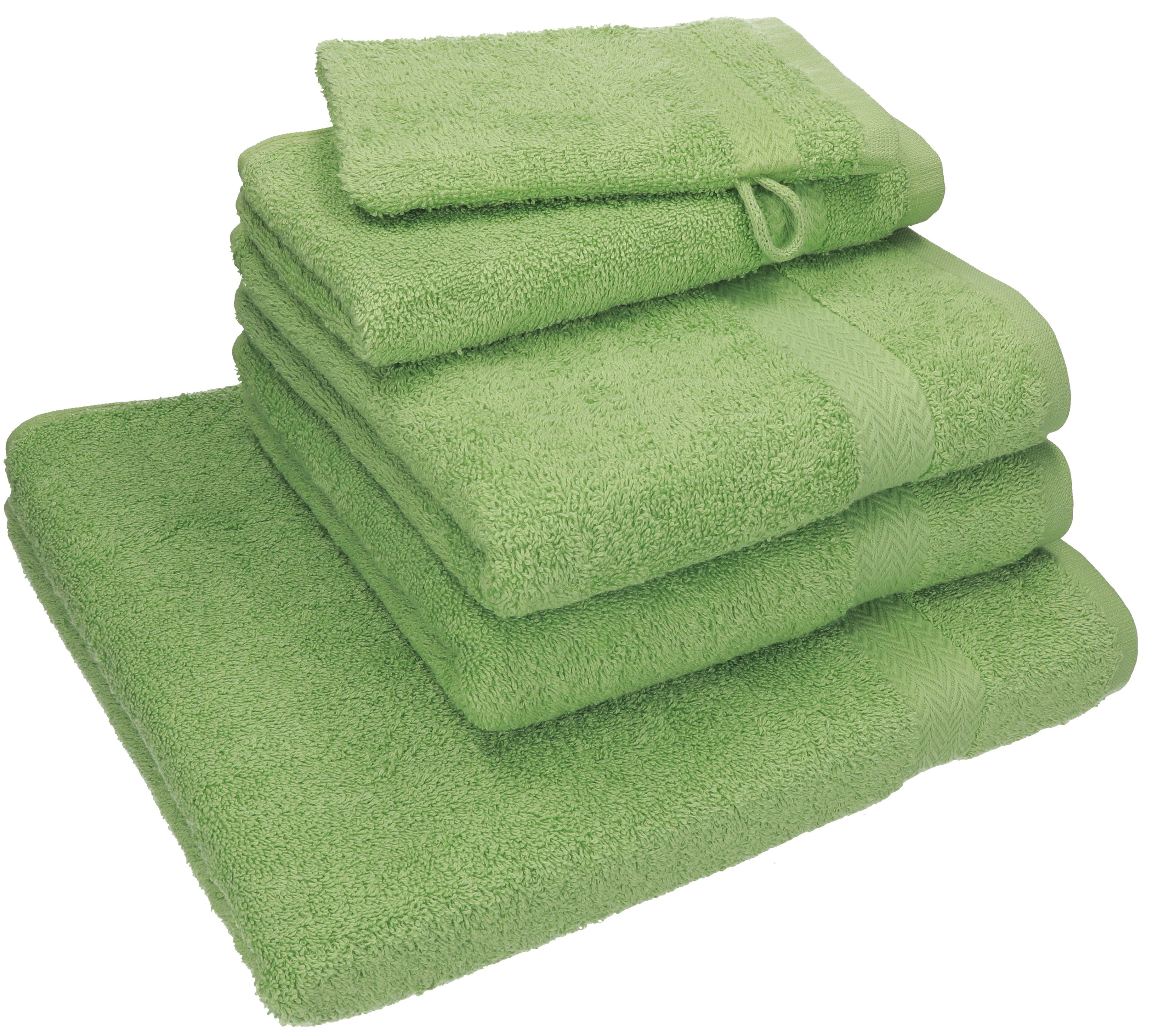 Betz Handtuch Set 5-TLG. Handtuchset NICE PACK 100% Baumwolle, 100% Baumwolle