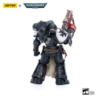 Warhammer 40k Actionfiguren 4er-Pack 1/18 Black Templars Army Primaris Crusader Squad 12 cm