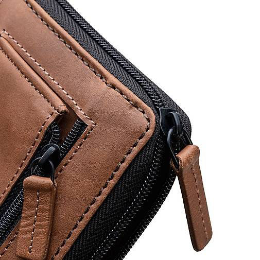 FARMHOOD Nashville Geldbörse RFID Schutz Leder 19.5 cm
