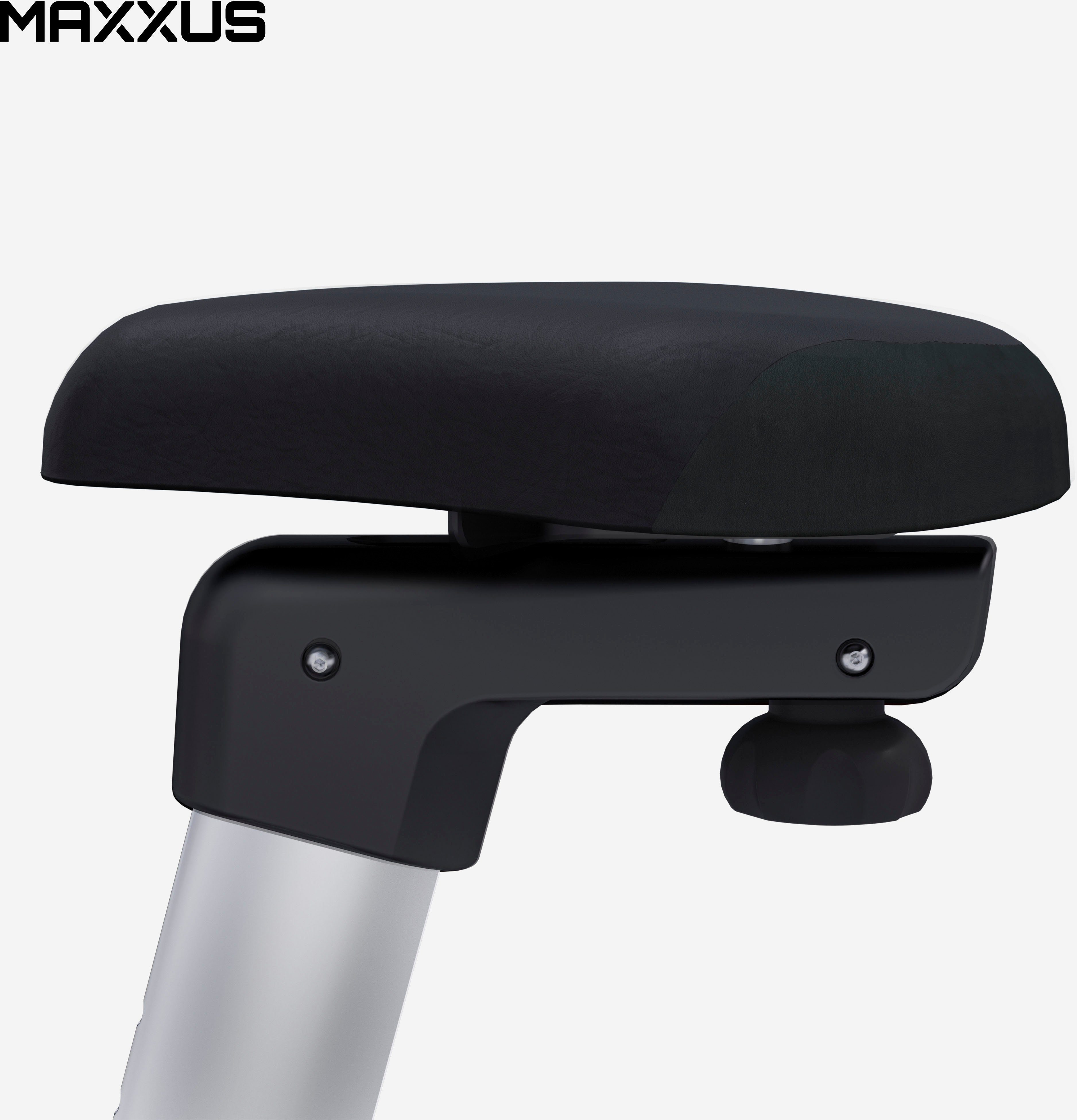 MAXXUS Ergometer Heimtrainer mit Tablethalter LED