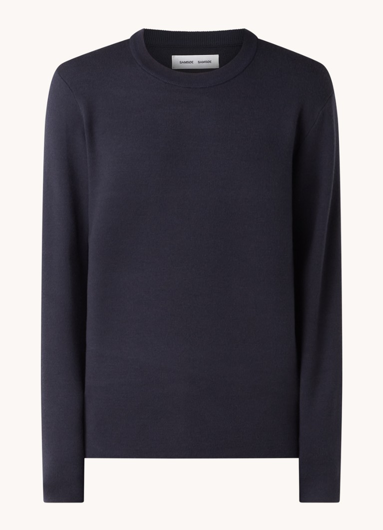 SAMSØE SAMSØE Gunan fine knitted pullover with stretch