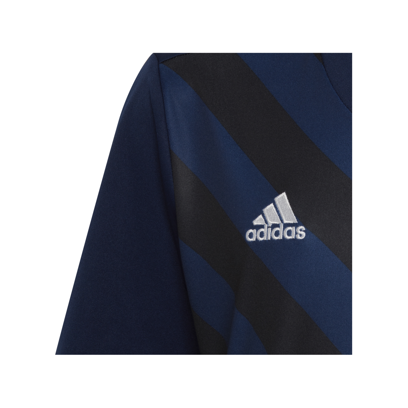 adidas Entrada 22 GFX Trikot Kids Blau Schwarz