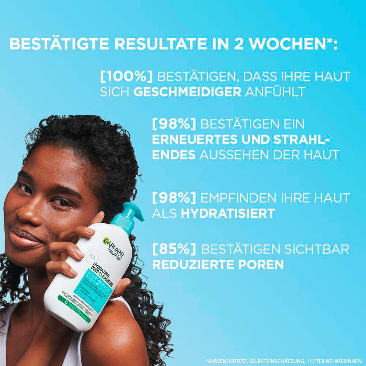 Reinigungsschaum Hautklar Hydrating Deep Cleanser, 250 ml