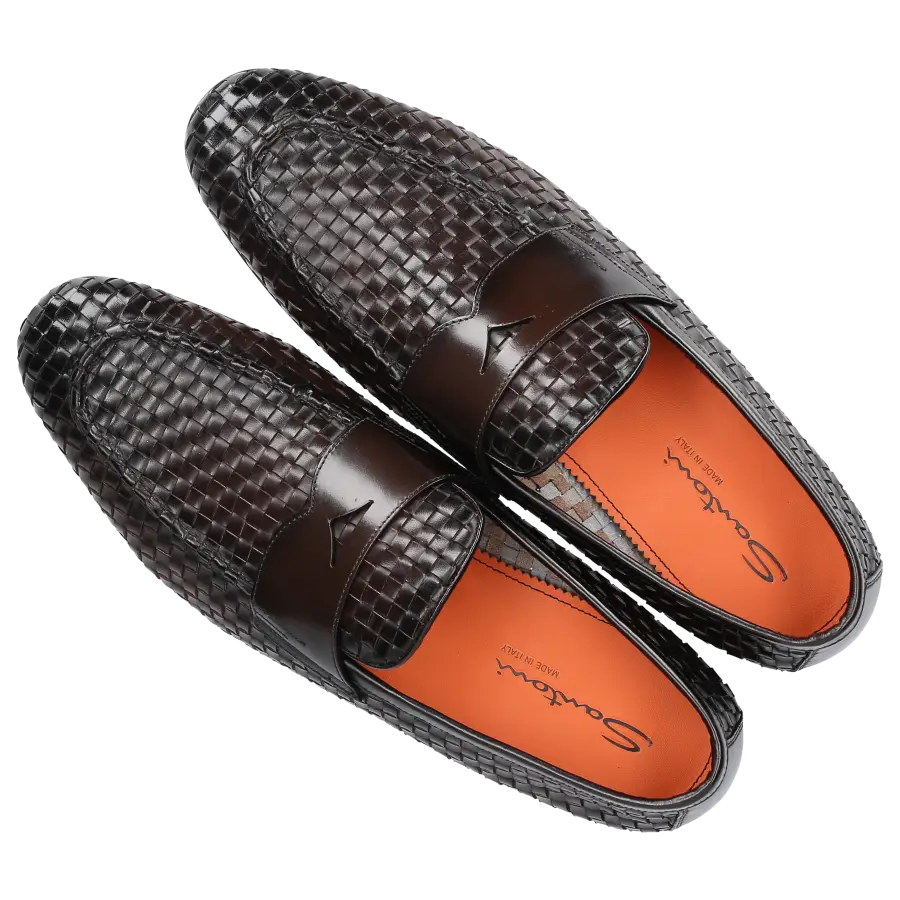 Santoni - Loafer MCNC13 Kalbsleder - braun
