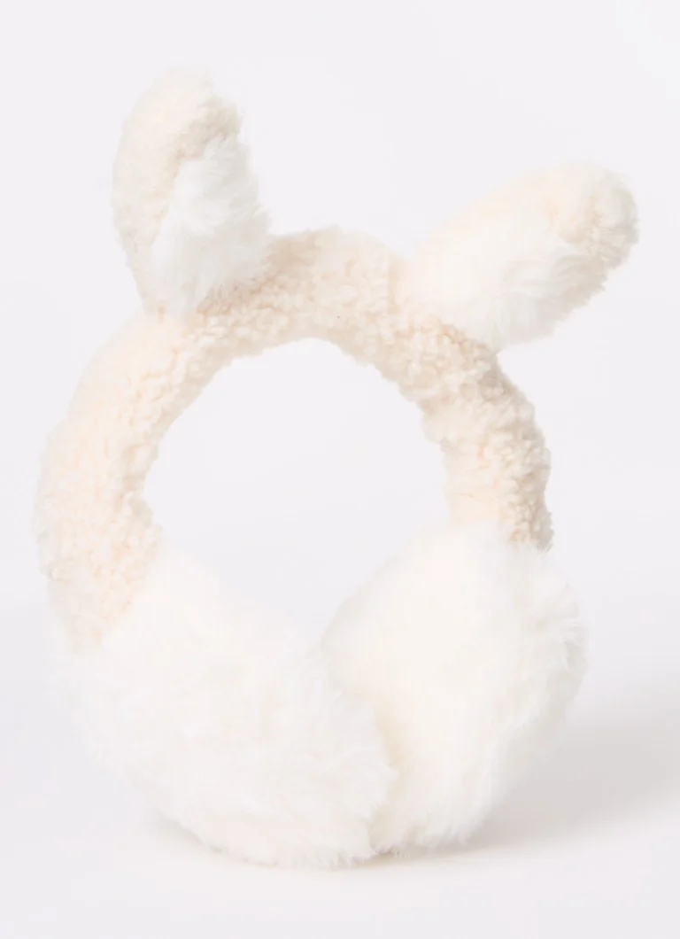 Barts Fluffy faux fur ear warmers with teddy details