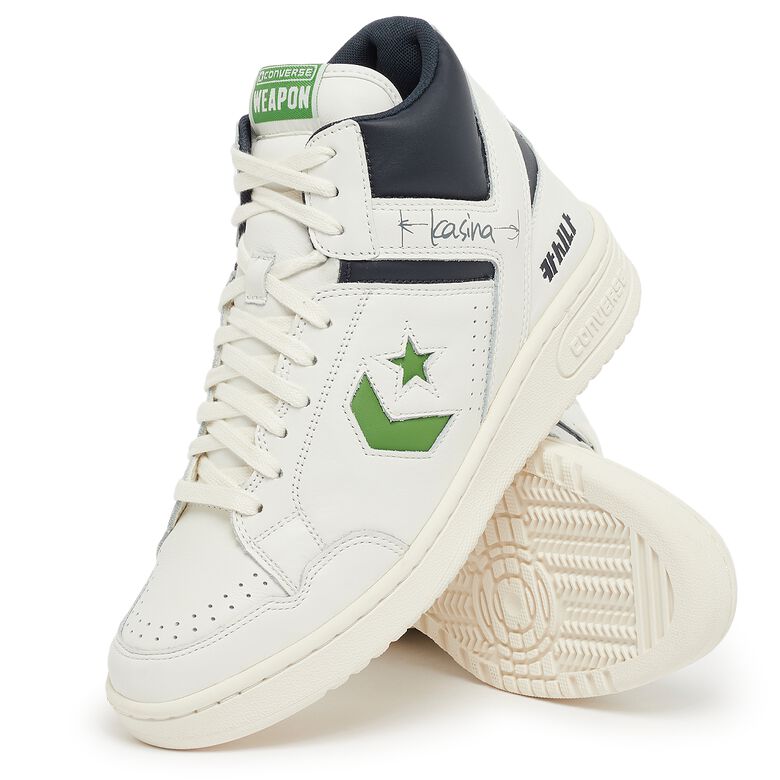 Converse x Kasina Weapon Mid Vintage vintage white