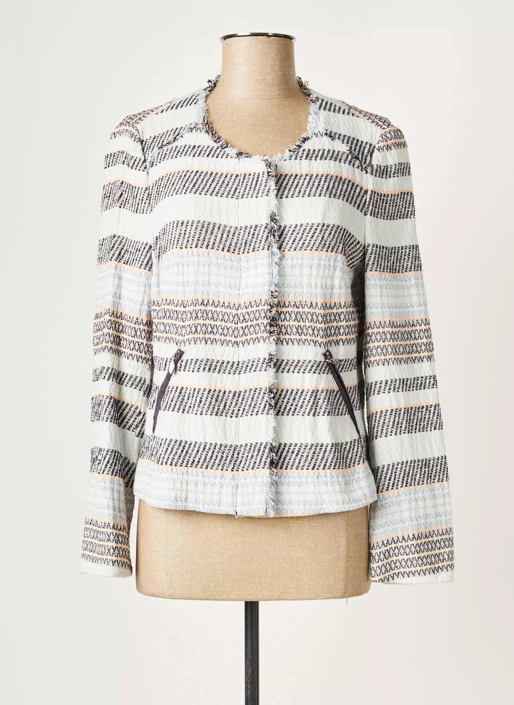 Bianca Vestecasual Femme couleur bleu