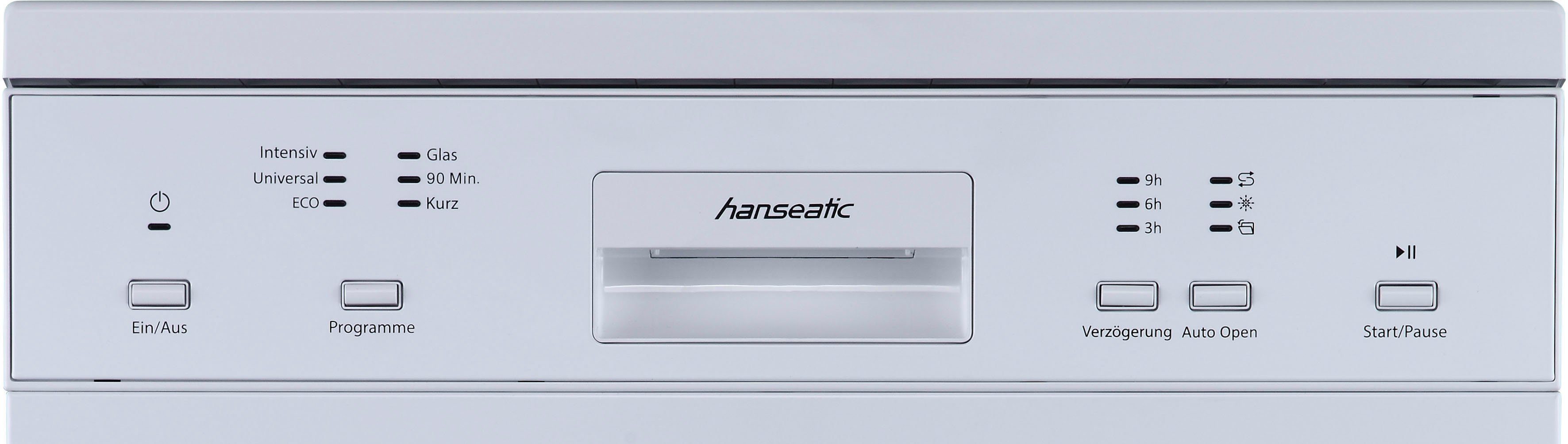 Hanseatic Standgeschirrspüler, HG6085D137609HW, 14 Maßgedecke