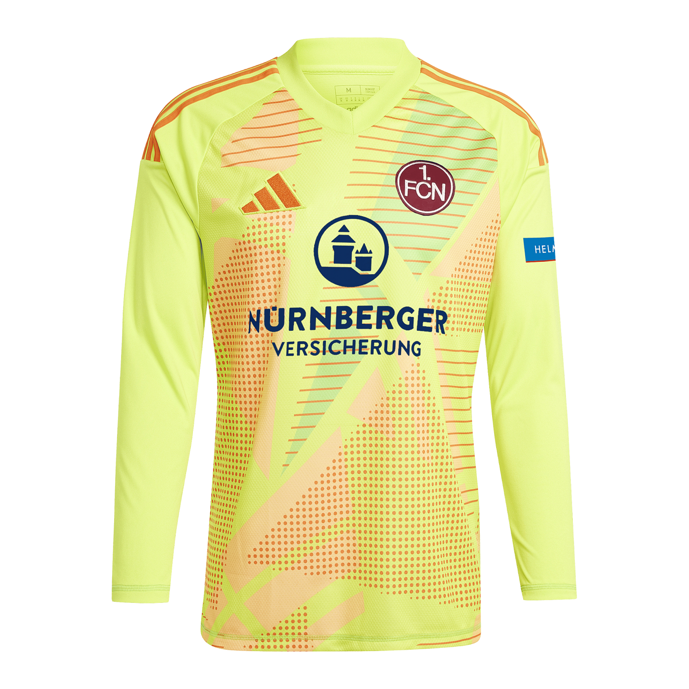 adidas 1.FC Nürnberg TW-Trikot 2024/2025 Kids Gelb