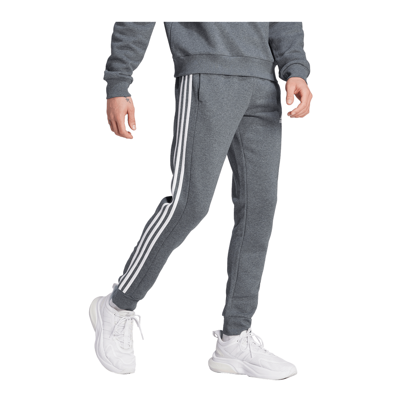 adidas 3S Fleece Jogginghose Grau