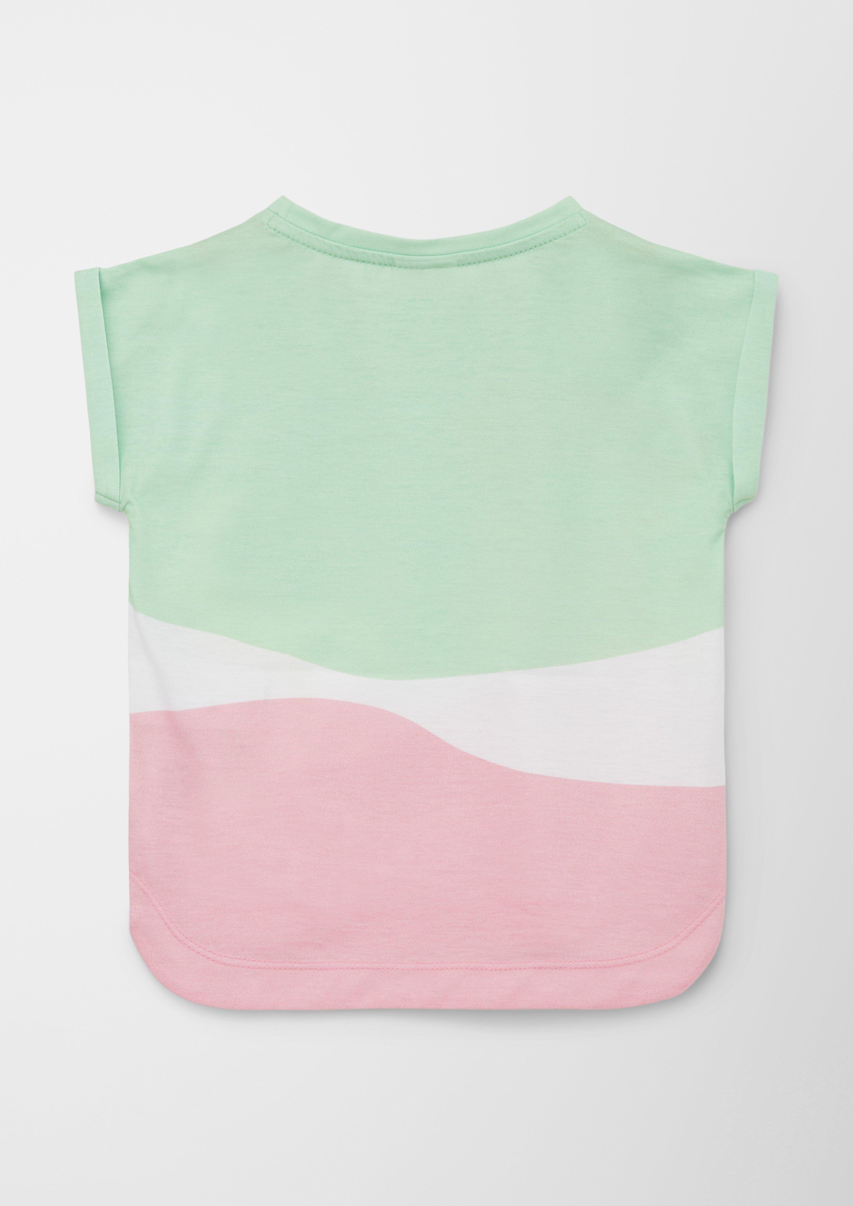 T-Shirt mit Allover-Print  2130574-73D0