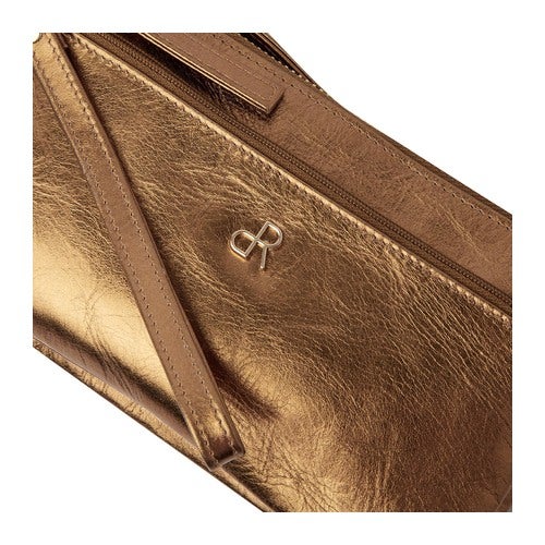 Kabelka dR Amsterdam Clutch metalická zlatá
