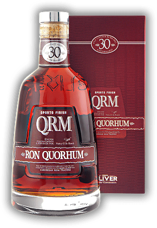 Ron Quorhum 30 Aniversario Oporto Finish Ron Quorhum 30 Aniversario Oporto Finish Zum 30 jährigen Firmenjubiläum. 0,7	 Liter - Vol 40%
