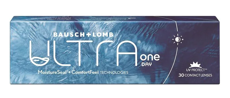 Bausch+Lomb Ultra, Månedslinser, Styrke -4.00