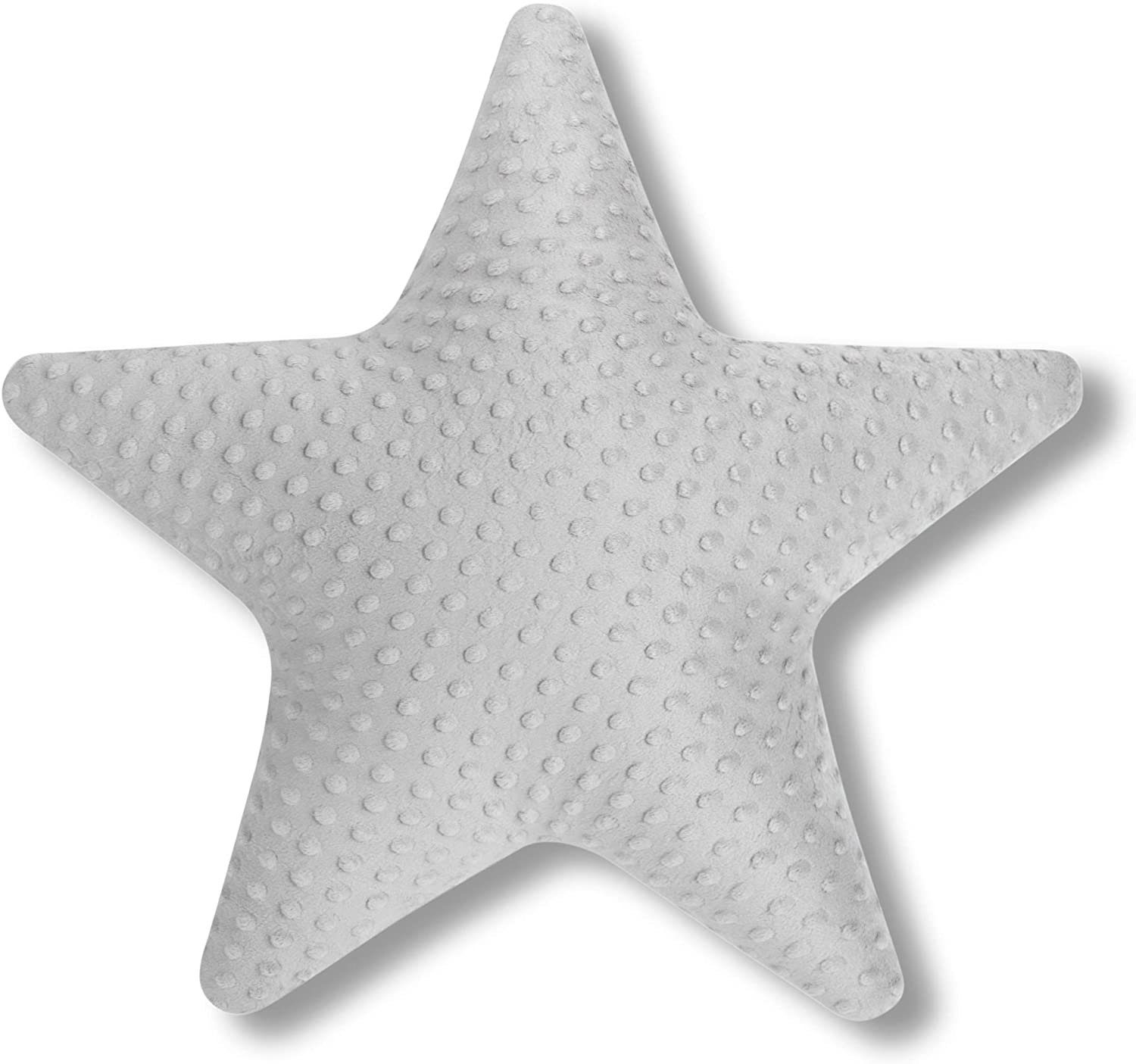 Amilian Dekokissen (Made in EU) 3er Set: 1 x Sternkissen, 1 x Wolkenkissen, 1 x Dekokissen, Zierkissen, Kopfkissen, für Schlafzimmer; Sofa; Babyzimmer; Kinderbett