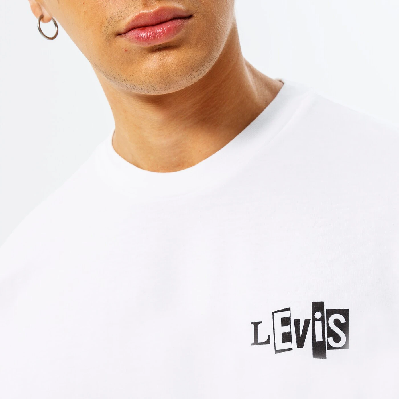 LEVI'S T-SHIRT SKATE GRAPHIC BOX TEE Weiß