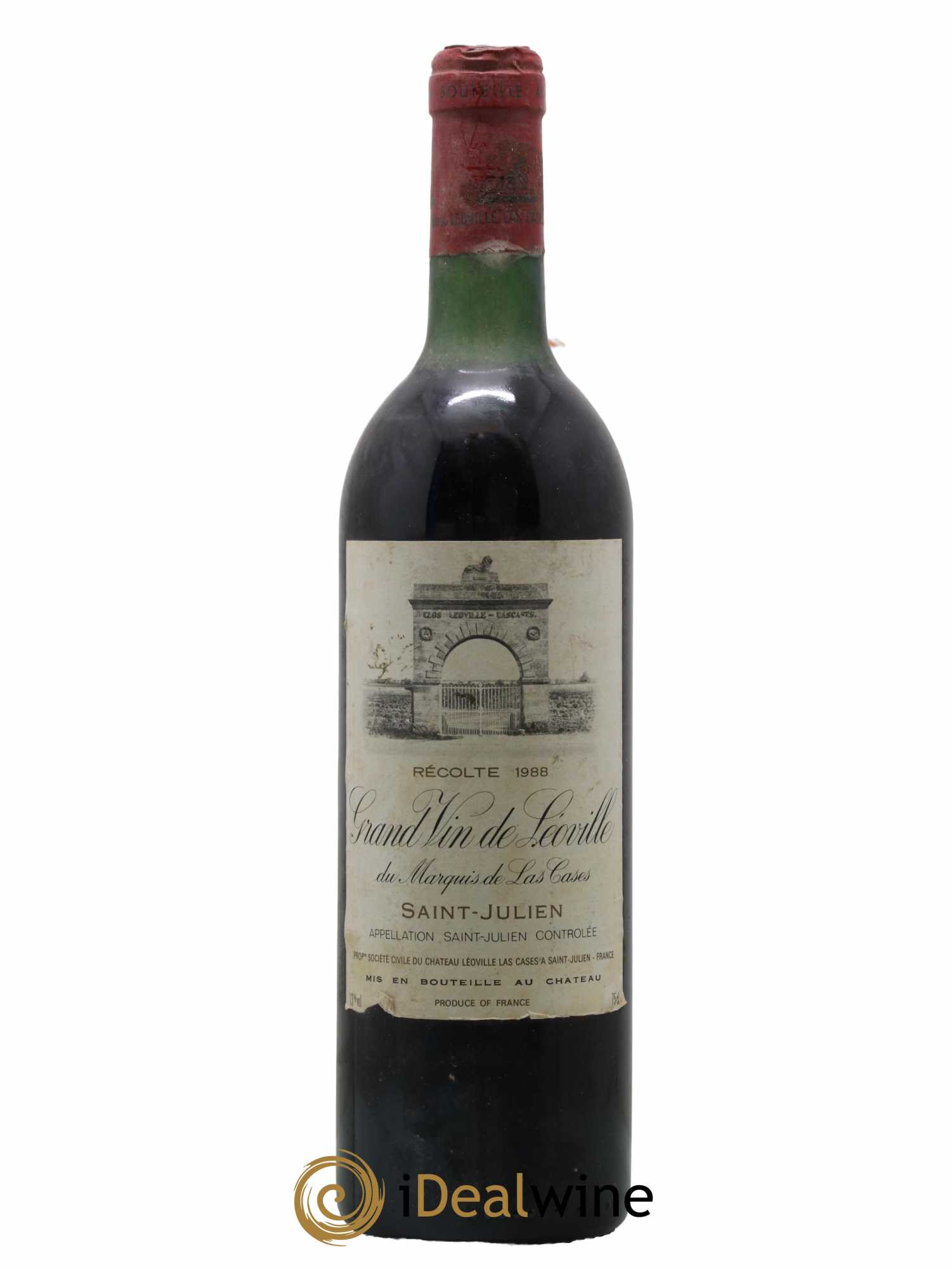 Château Léoville Las Cases 2ème Grand Cru Classé  1988 - Lot de 1 Bouteille