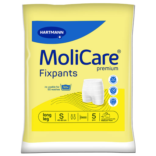 MOLICARE Premium Fixpants long leg Gr.S  5 St