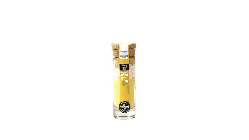 Quai Sud Cocktail Zubereitung für Pina Colada im Cocktailglas 110 g