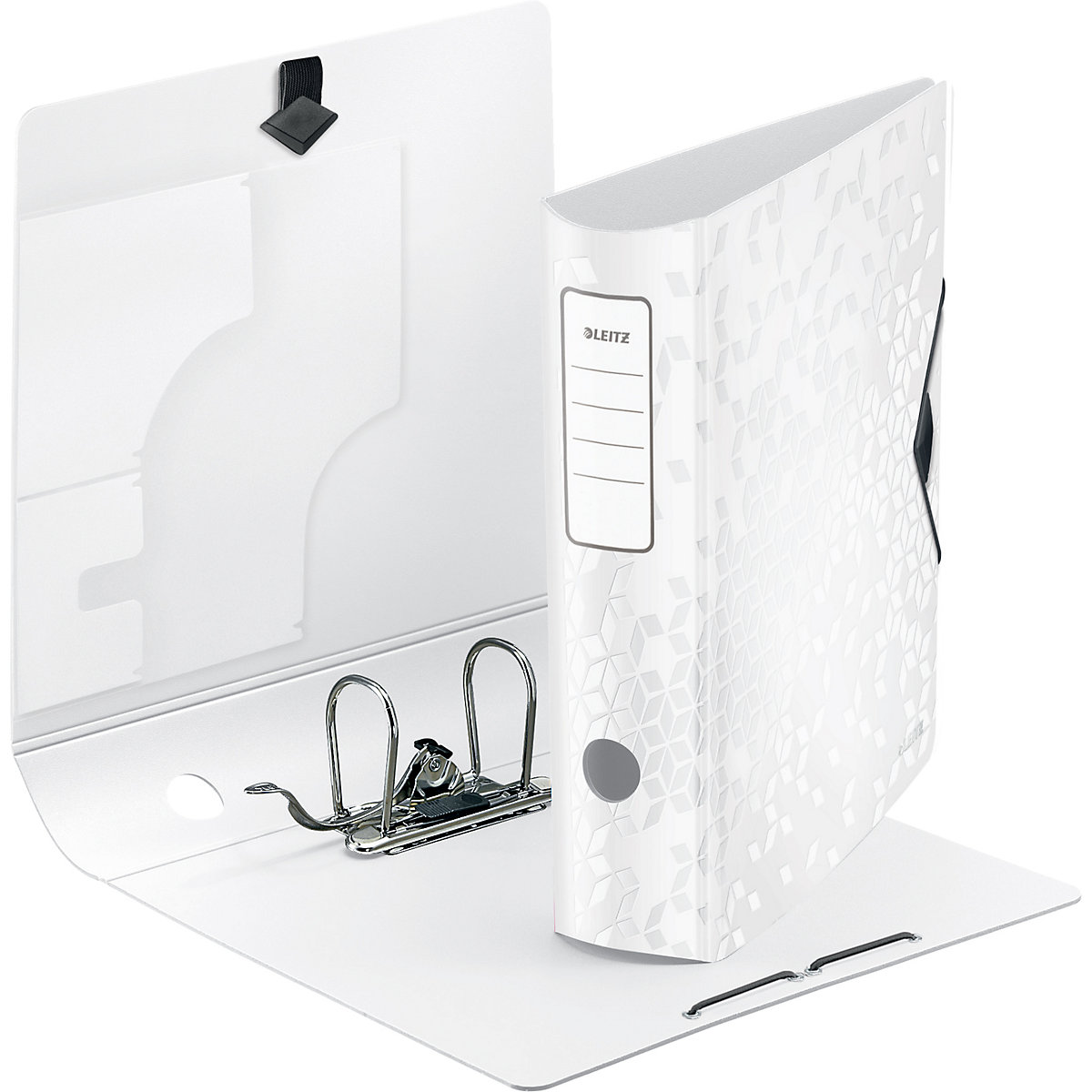 Aktenordner Polyfoam 1106 Active WOW weiß A4 180°, Breite 8 cm