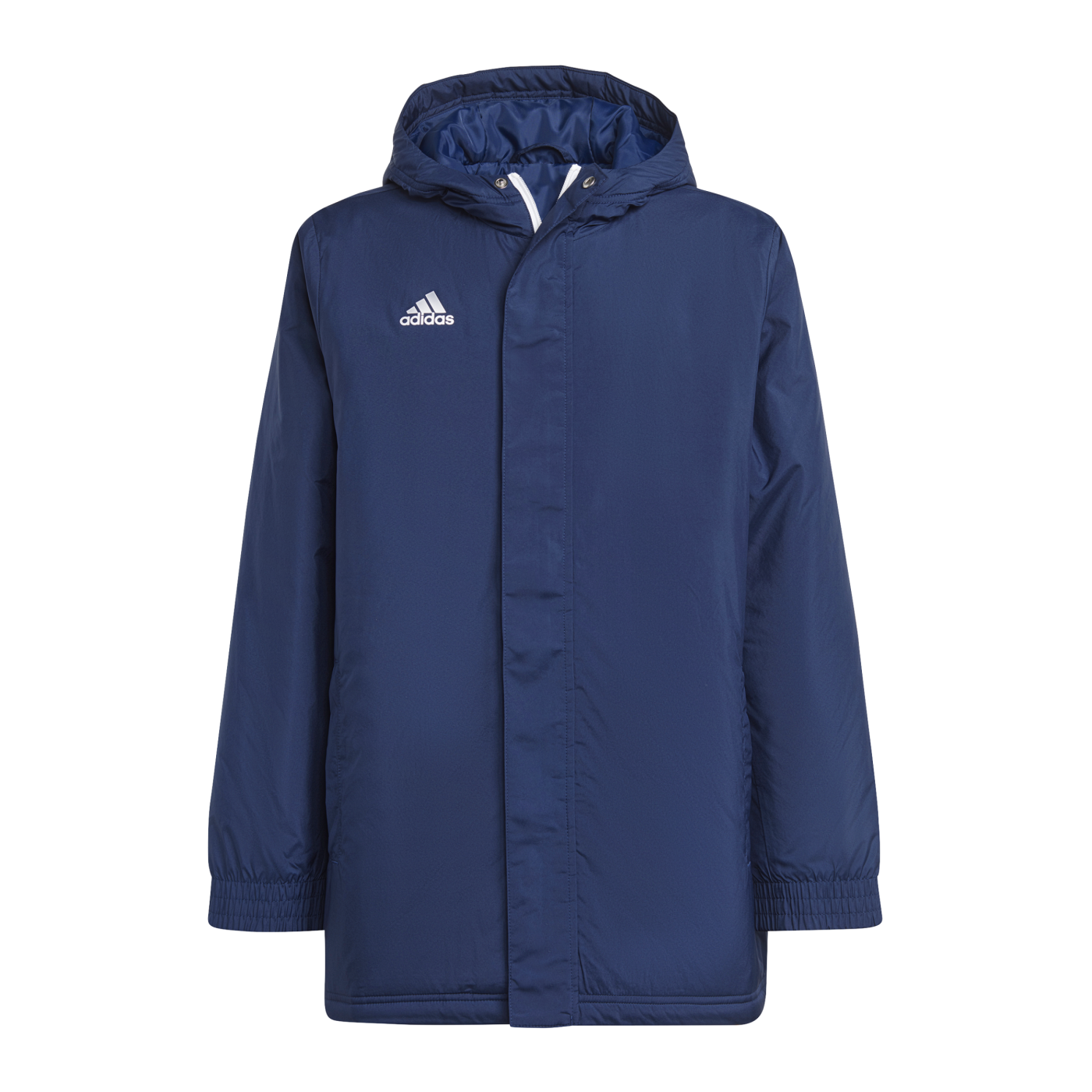 adidas Entrada 22 Stadium Jacke Kids Blau