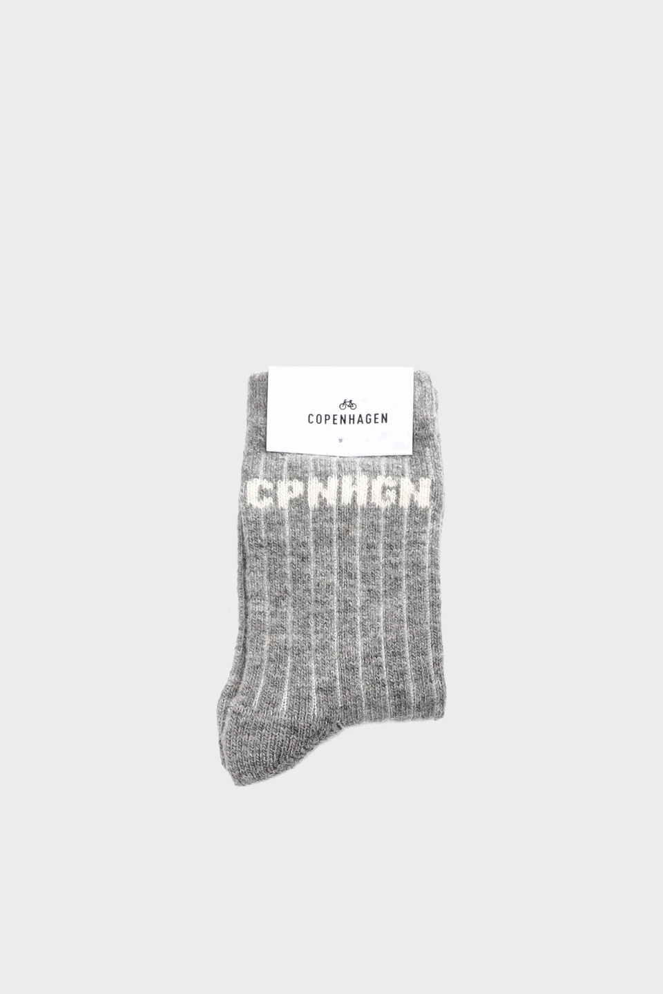 CPH WOOL SOCKS 1 wool mix light grey