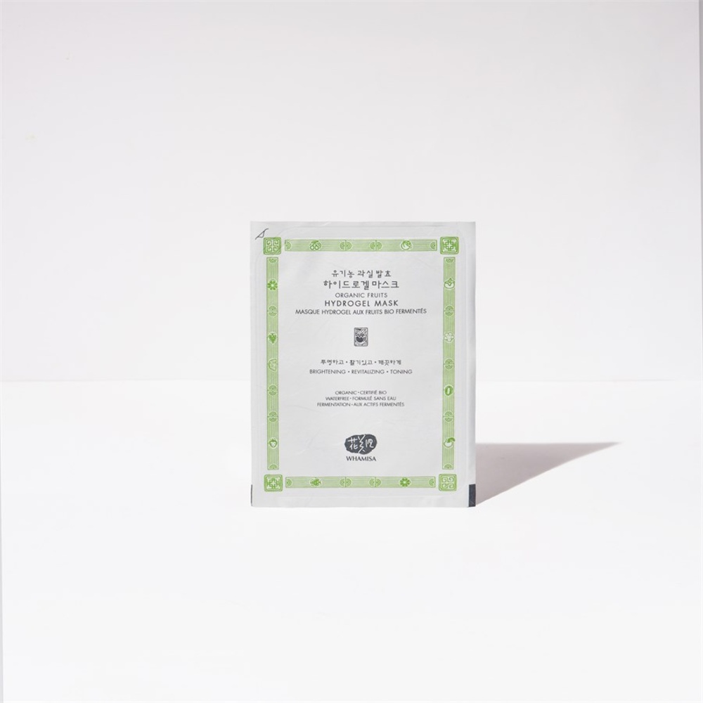 WHAMISA Organic Fruits Hydro Gel Facial Mask