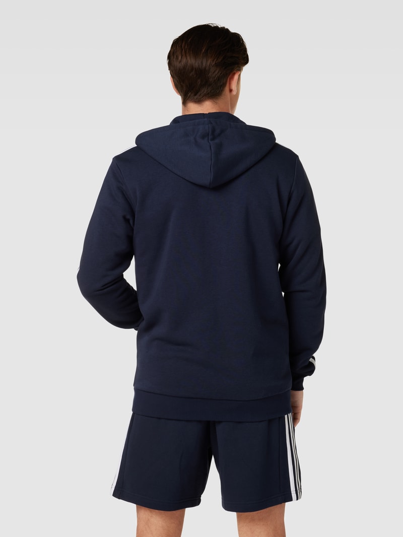 Sweatjacke mit Viskose-Anteil in marineblau